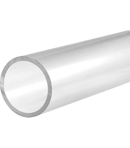 Tuyau Tube Acrylique SOURCING MAP 66mm Diamètre Intérieur 70mm Diamètre