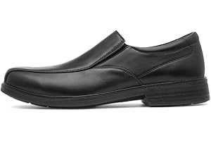Hobos Mens Black Slip On Shoe