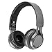 Produktbild Bluetooth Over-Ear Kopfhörer, EONANT 4 in 1 BT-08 4.0 Bluetooth Wireless Headset Faltbarer Kopfhörer mit Mikrofon mit Mikrofon / FM / TF Karte / AUX für PC TV Smart Phones & Tablets (Grau Schwarz)