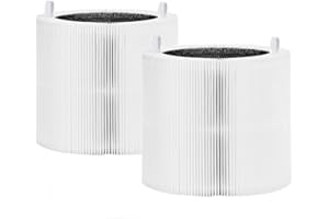 HOSECES F3MAX - Filtro purificador de aire de repuesto para Blueair Blue Max 3350i / Blue Pure 311i Max, filtro HEPA True H13 de alta eficiencia, filtro HEPA 2 en 1, filtro de carbón activado 2 en 1,