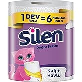 Silen Kağıt Havlu Dev Rulo 1=6