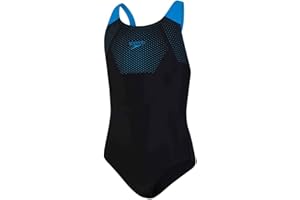 Speedo Muscleback À Motif Technique Maillot de Bain Fille