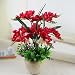 Produktbild MEILI FLOWER Emulation Blume Orchidee Blumen verpackt Topfpflanzen Innenbereich Wohnzimmer ist wunderschön mit einem TV-Schrank Swing in Kunststoff Blumen dekoriert