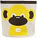 3 Sprouts Storage Bin, Yellow Monkey