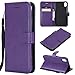 Produktbild für Smartphone Apple iPhone XR Hülle, Leder Tasche für Apple iPhone XR (6.1 Zoll) 2018 Flip Cover Handyhülle Bookstyle mit Magnet Kartenfächer Standfunktion #4 (Lila)