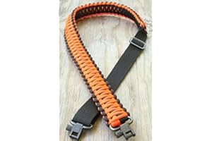 vsdfvsdfv Verstellbarer 550er Paracord Gewehrgurt mit Drehgelenk