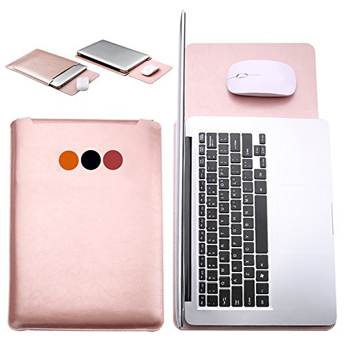 Finoki Computer Tasche H  lle f  r MacBook Pro 12-15 4 Zoll MacBook Air Notebook Wasserdicht Laptoptasche Notebooktasche mit Schutzh  lle Externes Mou