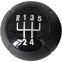 Palanca De Cambios De 5 Velocidad Con Bota De Cuero Para Coche