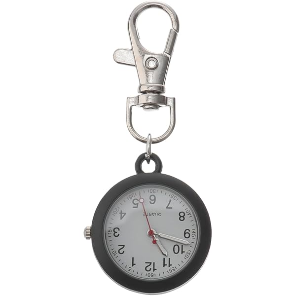 Avaner Rugzak riem fob horloge, sleutelhanger horloge, sleutelhanger revers horloge, clip op sleutel gesp zakhorloge voor mannen en vrouwen, R, Modern