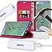 Produktbild Oneplus 5 Brieftasche Fall + Glas + Power Bank rosa (Hot pink) Wallet Case+Tempered Glass+Power Bank