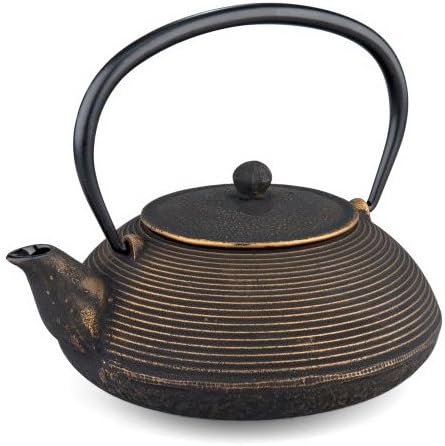 MAOCI cast iron teapot Mikata 1.0L (gold-colour)