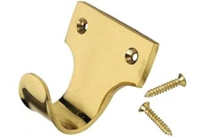 Ironmongery World 10 x Window Sash Lift Sash Pull Slide Handle Brass