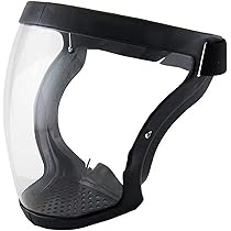 Scudo Facciale Trasparente Anti-Appannamento | Maschera Protettiva Riutilizzabile | Protezione Completa Viso - Foto 2