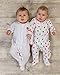 The Essential One - 3 Pack Baby Unisex Bright Sleepsuits Babygrows- Red - Newborn - ESS131