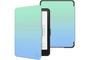 FINTIE Custodia per 7" Kindle Paperwhite 2024 (12ª Generazione) e Kindle Colorsoft Signature Edition (1ª Generazione), Sottile Leggero Protettiva Cover con Auto Sveglia/Sonno, Seaside Ombre