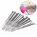 Produktbild 30pcs Filznadeln Halter Wolle Filz Starter Set Handwerk Kit - 78mm/85mm/90mm