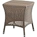 Produktbild 4Seasons Outdoor Sussex Hocker Beistelltisch 50 x 50 cm Polyloom taupe 212401