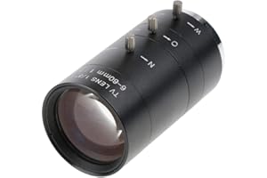 perfk 6-60mm 6 Objectif 3MP HD à Diaphragme Manuel CS Mont pour caméra 1/3 ''