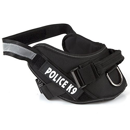Preisvergleich Produktbild Hunde-Geschirr, verstellbar gegen Ziehen mit Gepolstertem Sicherheitsgurt, Komfortabel zum Trainieren / Spazieren von großen Hunden – ohne Erstickung und Sicher gegen Ziehen