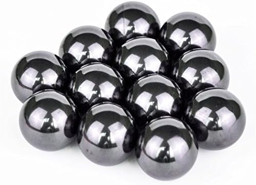 Moyre Morye Ferrite Magnet Sets for 25mm Diameter Educational Intelligence Stress Relief Rattle Power Buzz Polishing Toy,(12 Pieces)