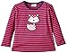Eltern by Salt & Pepper Baby Girls E Longsleeve Fresh Fox stripes Striped Crew Neck Long Sleeve Long Sleeve Top, Blue (deep Cobalt 484), 6-9 Months (Manufacturer size: 74)