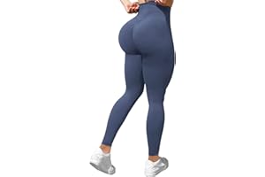 OUDOTA Leggins Donna Sportivi Pantaloni Palestra Vita Alta Leggings Push Up Anticellulite per Fitness Allenamento Jogging Pantaloni Yoga Pants Sexy Booty Scrunch Opaco Elastici Pantacollant Collant