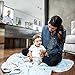 Bebe au Lait Premium Muslin Snuggle Blanket, Little Owl and Tinsley
