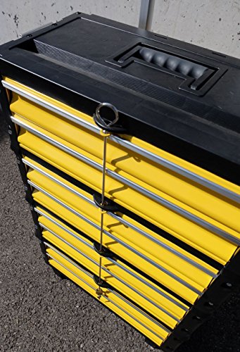 Metall Werkzeugtrolley XXL Type 305BBBB -> jetzt neu mit Schubladenverriegelung und Schloss von AS-S - 3