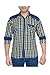 High Hill Mens Yellow Checkered Denim shirt (M,L,XL) RS.599.00