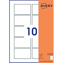 Etichette Avery 80x50 Mm - Confezione Da 100, Bianche, Stampabili - Foto 9