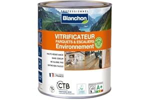 Vitrificateur parquet & escaliers environnement - ultra mat - 1 litre - Blanchon