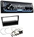 Produktbild caraudio24 JVC KD-X151 1DIN USB Aux MP3 Autoradio für Opel Agila Combo Corsa C Omega B Vivaro ab 2005 Schwarz