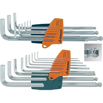 HaFu 6-kant Winkelschraubendreher 10mm - DIN 6911 Mit Zapfen Für Enge Räume