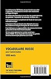 Image de Vocabulaire Français-Russe pour l'autoformation. 5000 mots