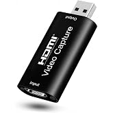Microcase USB 2.0 HDMI Video Capture Video Kayıt Ekran Aktarma Adapt&ouml;r&uuml; - Siyah AL2623