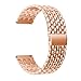 Produktbild Sansee Edelstahl Armband Armband Armband für Fitbit Blaze Smart Watch Dragon Muster Edelstahlband (Rose Gold)