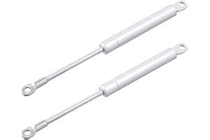GUDALEA 2 Pièces Amortisseur à Gaz 250 N, Amortisseurs à Gaz de Rechange, Ressort de Compression, Longueur 230 mm, pour Kesseböhmer, Gris