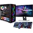 Veno Scorp Budget Gaming PC 22” Bundle Intel Core i5-8GB RAM - 500GB HDD – GT 710 2GB NeonZilla ARGB Gaming Case - WINDOWS 10 gaming pc