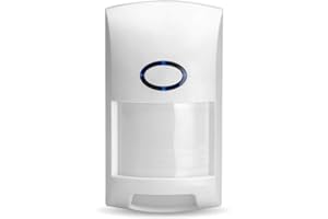 Akin 2 detectores de movimiento inteligente WiFi, sensor humano infrarrojo, detector de movimiento, alarma compatible con Tuya Smart Life APP Smart Home Sensor infrarrojo PIR