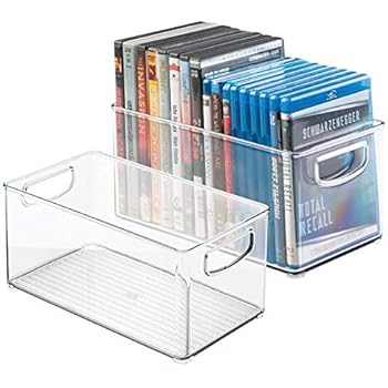 Sundis Clear Box Multimedia Aufbewahrungsbox 5 l mit Deckel, Kunststoff