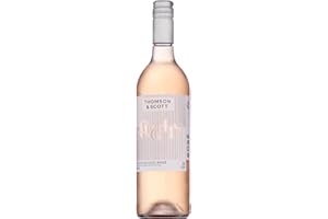 Thomson & Scott Noughty Alcohol Free Wine Rosé - Low Sulphate No Alcohol Wine - Finest Non Alcoholic Wines - Provence Style Rose Wine from South Africa 750ml