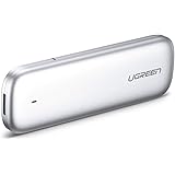 UGREEN M.2 SATA SSD Enclosure USB 3.0 to M2 NGFF Adapter Aluminum External Hard Drive Caddy Reader for B-Key & B+M Key 2230/2242/2260/2280 Support 5Gbps,UASP For Windows,MacOS,Linux,Xbox,PS4,Tool-free