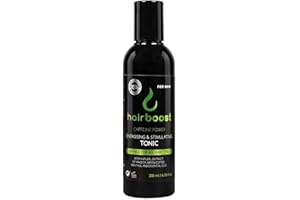 GLOBAL PRODUCT VYTALIVING Hairboost Caffeine Power Tonic for Men 200ml - Hair Treatment For Men - Energising and Stimulating - Hair Vitamins for Growth and Hair Loss - Hair Growth Serum - For All Hair Types of Men
