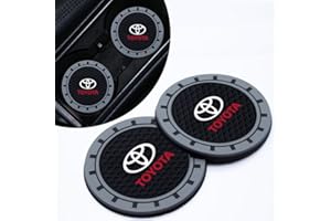 INTERTEST 2 Posavasos para portavasos de Coche Pare Toyota Corolla Avalon Camry Prius Avalon RAV4 Highlander,for Toyota Inserto para portavasos de automóviles,sin rasguños sin Manchas para Coche portavasos
