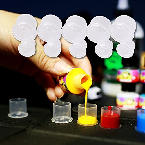 Tätowierung Set Komplett Tattoo Set 5 Farben/Inks USA brand inks 1 Tattomaschine Beginner CE Power K4EUYMX - 7