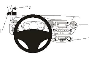 Brodit ProClip 804988 Staffa per auto ad incastro, Left mount