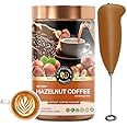 COFFEECURRY Hazelnut Instant Coffee (50 Grams With Frother) - For Energy and Focus | Premium Arabica Coffee Powder for Refreshing Experience