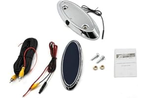 KIMISS Reversing Camera, ABS Car Waterproof HD Rear View Reverse Parking Night Vision Camera Fits for RANGER 12-19