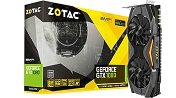 ZOTAC ZT-P10800C-10P GeForce 8GB GDDR5X GTX 1080 AMP! Edition Gaming Grafikkarte