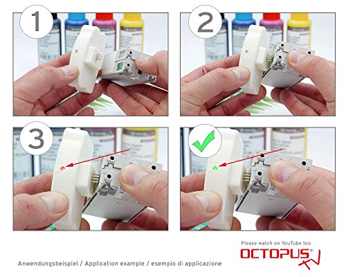 Chipresetter für Original Epson 16, 18, 24, 26 Tintenpatronen bzw. Druckerpatronen, kein OEM - 2